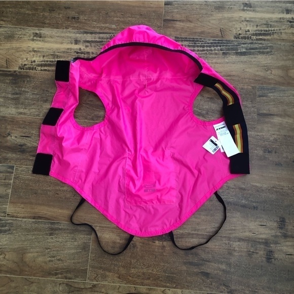 **HOST PICK** NWT K-WAY Horatio Waterproof Packable Dog Jacket Pink M - Picture 4 of 8